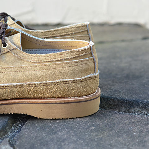 RUSSELL MOCCASIN (ラッセルモカシン) HURON MOCCASIN-MANSON ARMY LAST -LARAMIE SUEDE TAN- (10)
