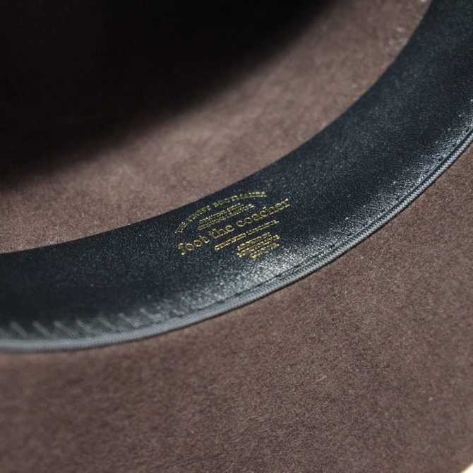【30% off sale】foot the coacher(フット ザ コーチャー) MOUNTAIN HAT -BROWN-(10)