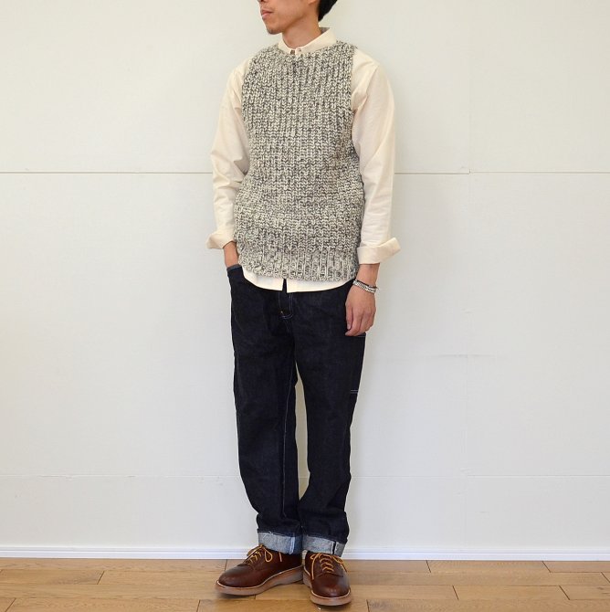 TENDER Co.(テンダー) VOE SLIPOVER -ECRU×BROWN- #761(10)