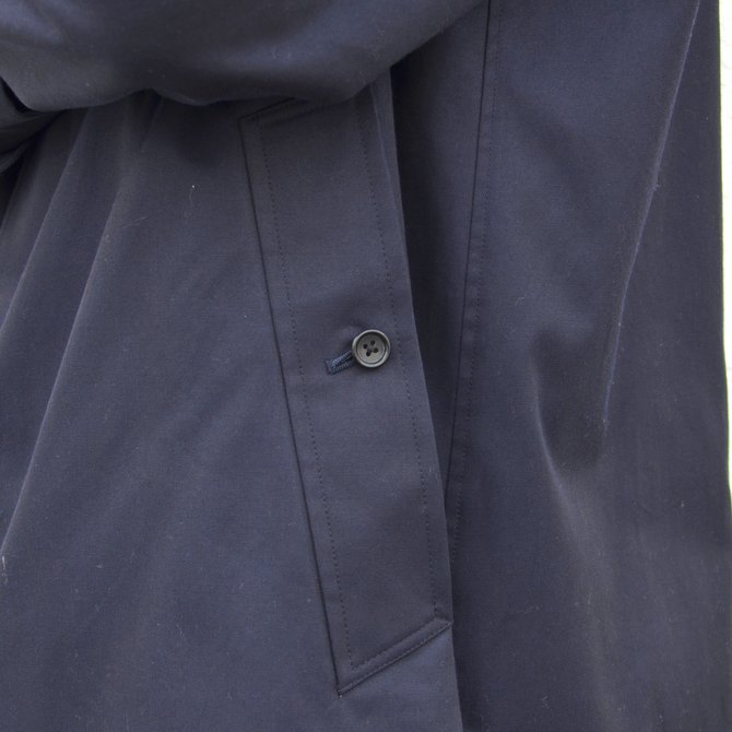 ANATOMICA(アナトミカ)/ SINGLE RAGLAN COAT GABARDINE -(500)NAVY- #530-511-06(10)