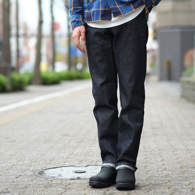 【2017 SS】7 × 7 / seven by seven ( セブン バイ セブン ) DENIM TROUSERS - INDIGO - #SS2017-DTR(10)