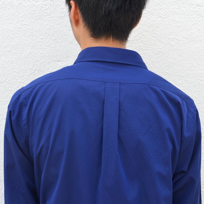 semoh(Z[)/ Regular collar Shirt -NAVY- #SA01-1-06(10)