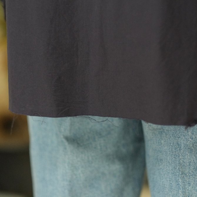 【2017 SS】TAKAHIRO MIYASHITA The SoloIst.(タカヒロミヤシタ ザ ソロイスト) tunic shirt -NAVY- #sws0008SS17(10)