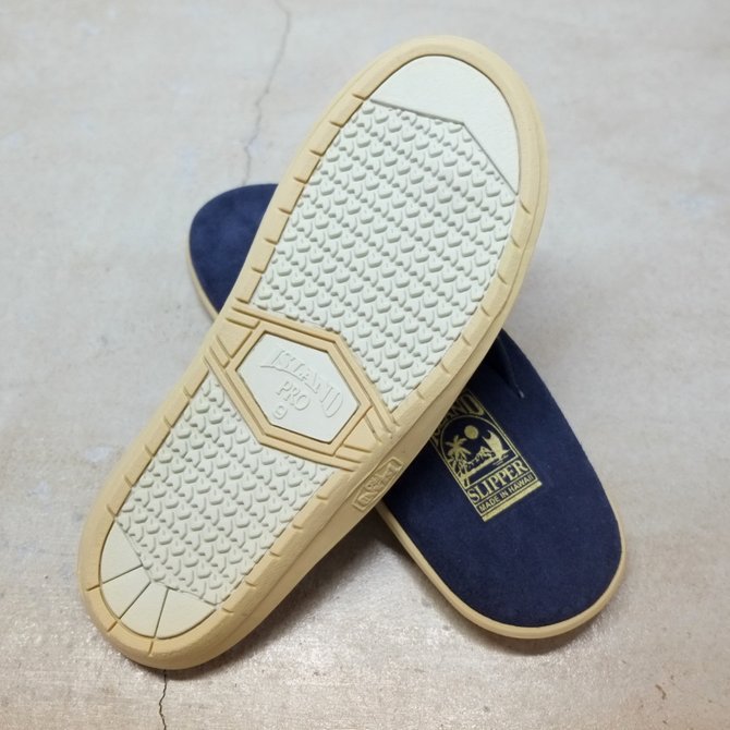 ISLAND SLIPPER (アイランドスリッパー) Men's Thong -NAVY SUEDE-(10)