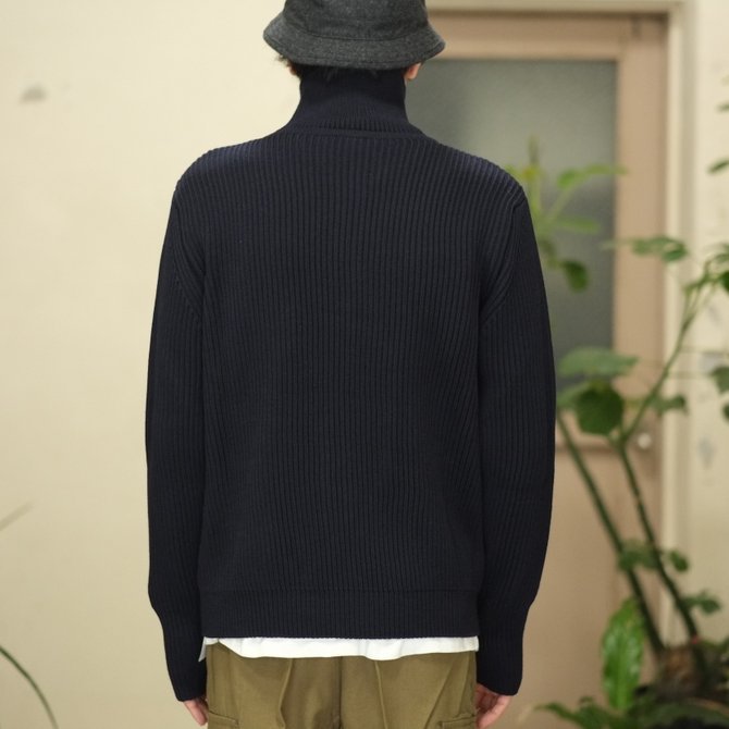 ANDERSEN-ANDERSEN(アンデルセン アンデルセン) THE NAVY - 1/1 ZIP with Pocket -NAVY BLUE- #AA1821003(10)