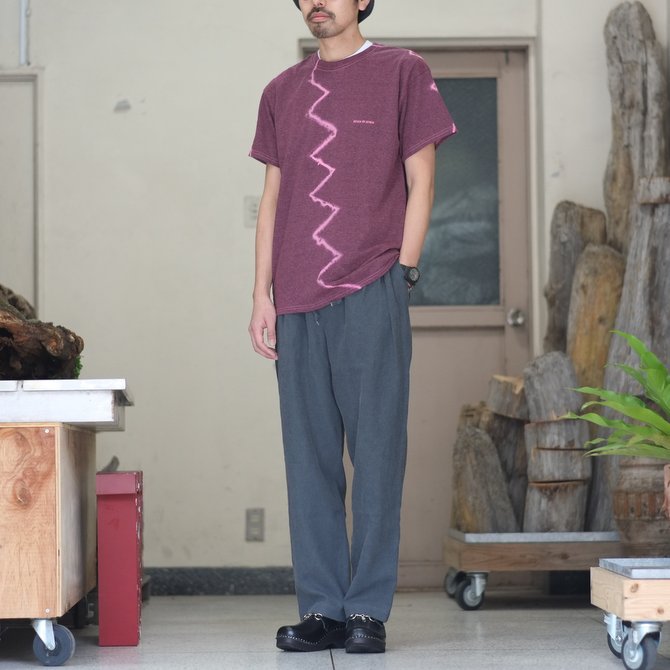 【30% off SALE】【2018 SS】7 × 7 / seven by seven ( セブン バイ セブン ) TIE-DYE T-SHIRT -PINK- #SBSS18TDTSH(10)