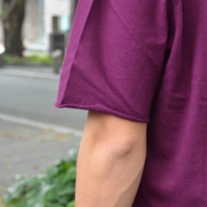 【40% OFF SALE】FLISTFIA(フリストフィア) / Relaxed T-shirts -Dark Burgundy- #TR01016(10)