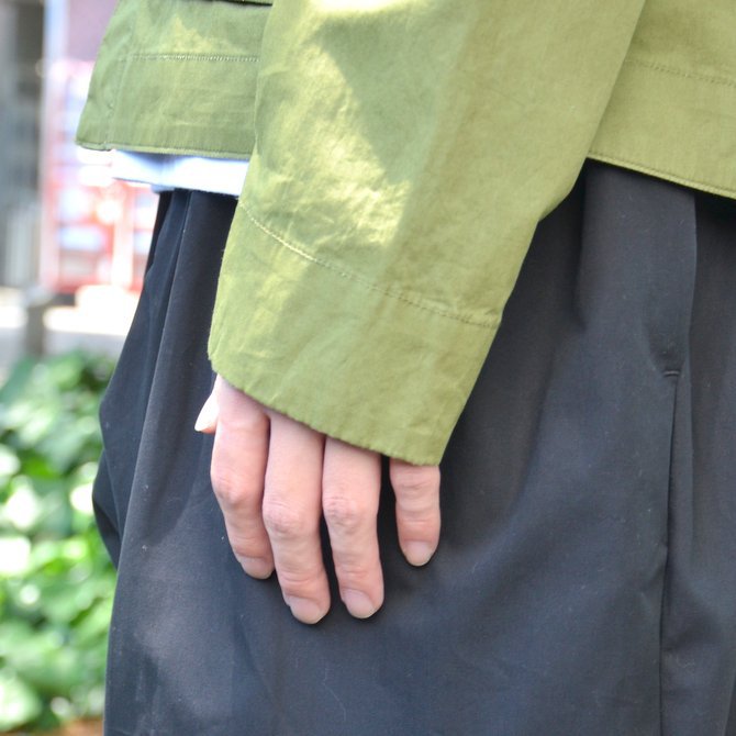 【40% OFF SALE】STUDIO NICHOLSON(スタジオニコルソン)/ MUCLUC JACKET -ARMY GREEN- #SN-301(10)