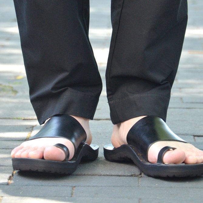 【30% OFF SALE】STUDIO NICHOLSON(スタジオニコルソン)/ VACATION PANT -BLACK- #SN-300(10)