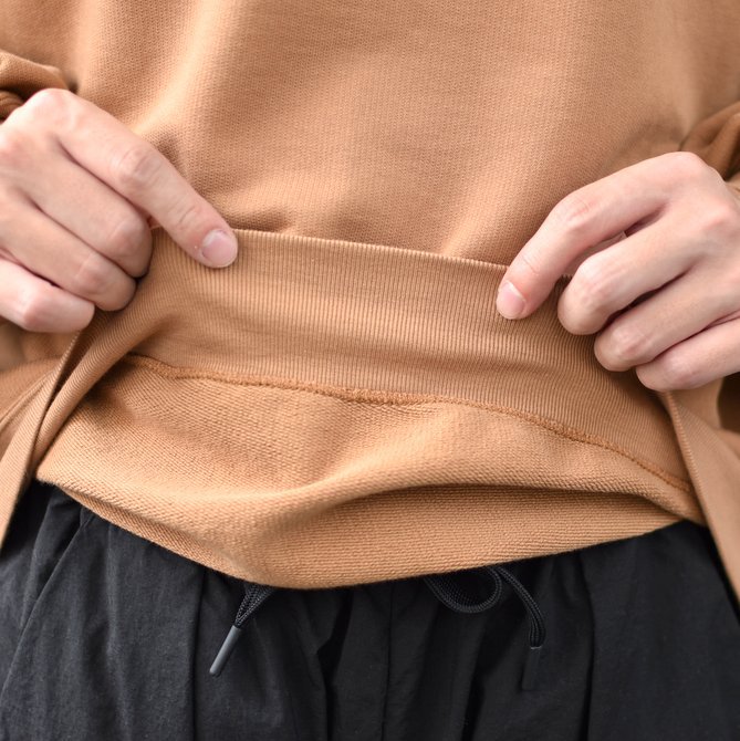 【2018 AW】 AURALEE(オーラリー)/ SUPER SOFT HEAVY SWEAT P/O -BROWN- #A8AP01GU(10)