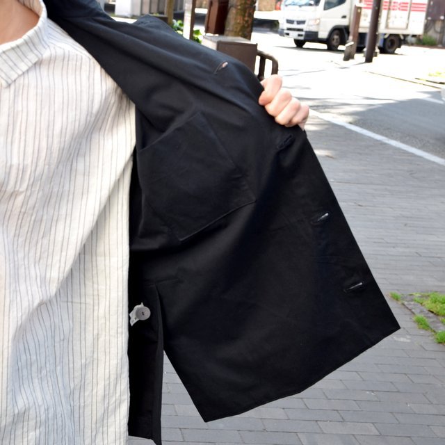 【2019 SS】 too good(トゥーグッド) / THE ENGINEER JACKET PLAIN COTTON -FLINT-(10)