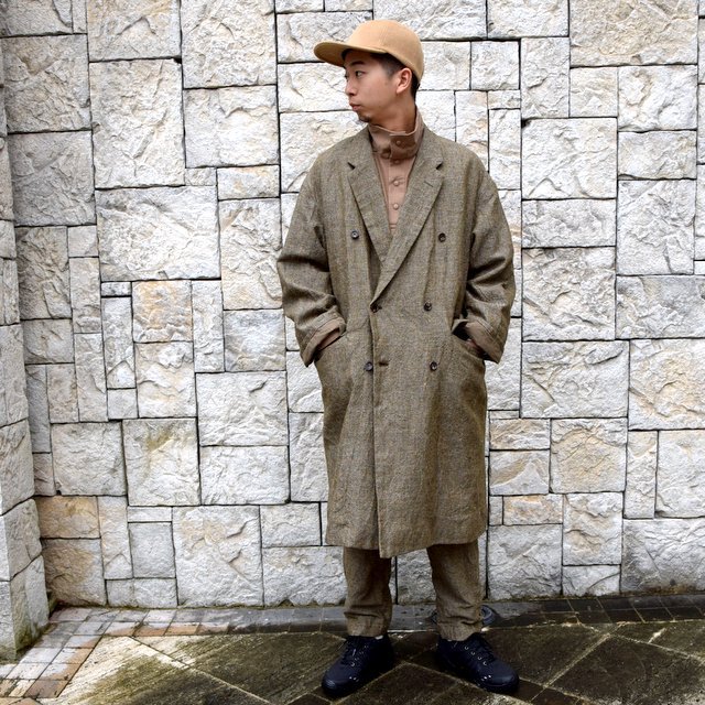 【30% off sale】【2019 AW】Graphpaper(グラフペーパー)/Tweed Kibata Pants -LEAF-#GM193-40047(10)