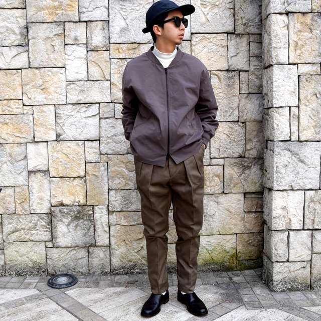 【2020 SS】NEAT(ニート)/ COTTON PIQUE ''TAPERED'' -KHAKI- #20-01CPT(10)