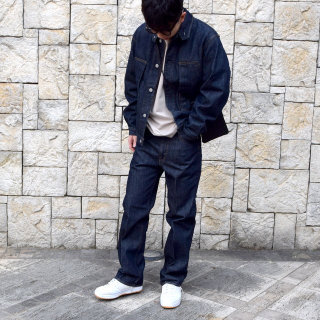 【2020 SS】 AURALEE(オーラリー)/ HARD TWIST DENIM BLOUZON -INDIGO- #A20SB01DM(10)