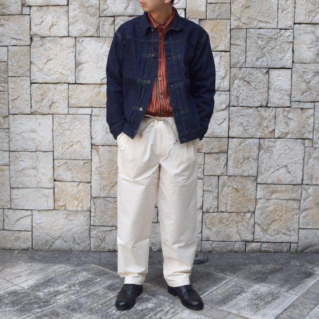 【2020 SS】FRANK LEDER(フランクリーダー) / COTTON SHIRT -RED- #0836008(10)