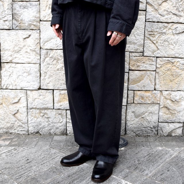 【2020 SS】YOKE(ヨーク)/ 2TUCK WIDE TROUSERS -2色展開- #YK20SS0105P(10)