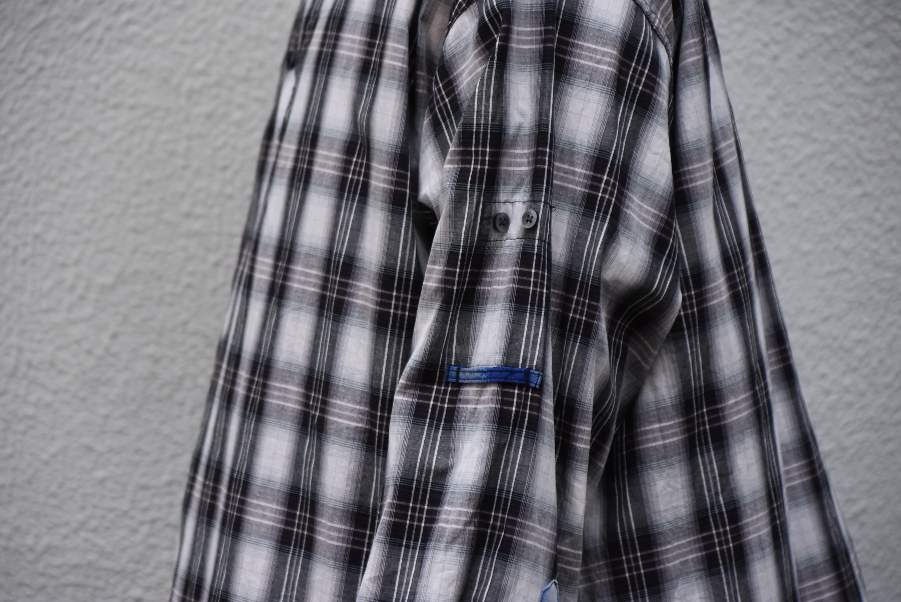 【2020】AiE(エーアイイー) LONG TUNIC-SHADOW PLAID- GL528(10)
