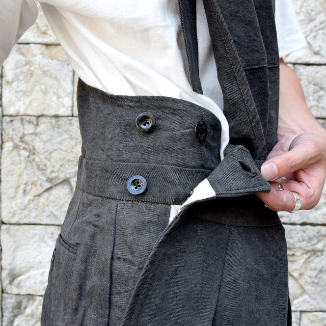 【2020】NEAT(ニート)/ High Density Linen&Japanese Paper ''OVERALL'' -BLACK- #20-02LPS(10)