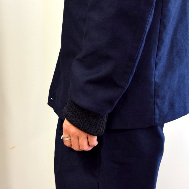 FRANK LEDER(フランクリーダー)/ MOLESKIN ZIP JACKET -NAVY- #0122044(10)