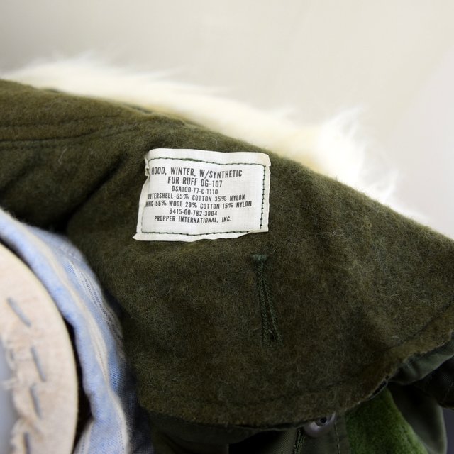 DEAD STOCK(デッドストック)/ US ARMY FISHTAIL PARKA -OLIVE- (10)
