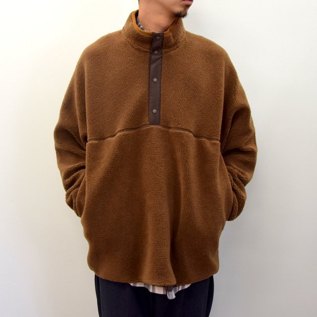 【2020】Graphpaper (グラフペーパー)/ Wool Boa High Neck Pull Over -2色展開- #GU203-70165(10)