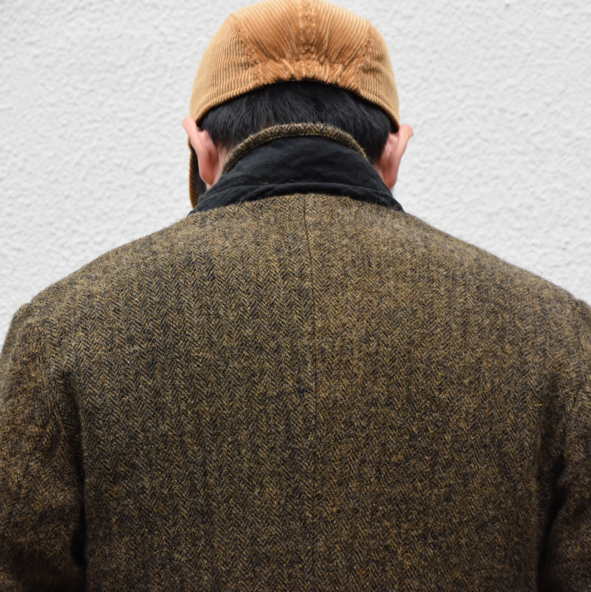 Chez Vidalenc (シェヴィダレンク)/ HARRIS TWEED JACKET-GREEN FOX- #JK01(10)