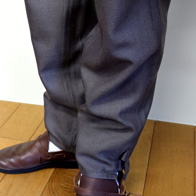 HOMELESS TAILOR(ホームレステイラー)/ HIP GUSSET PANTS -BROWN- #HTK-20F-010(10)