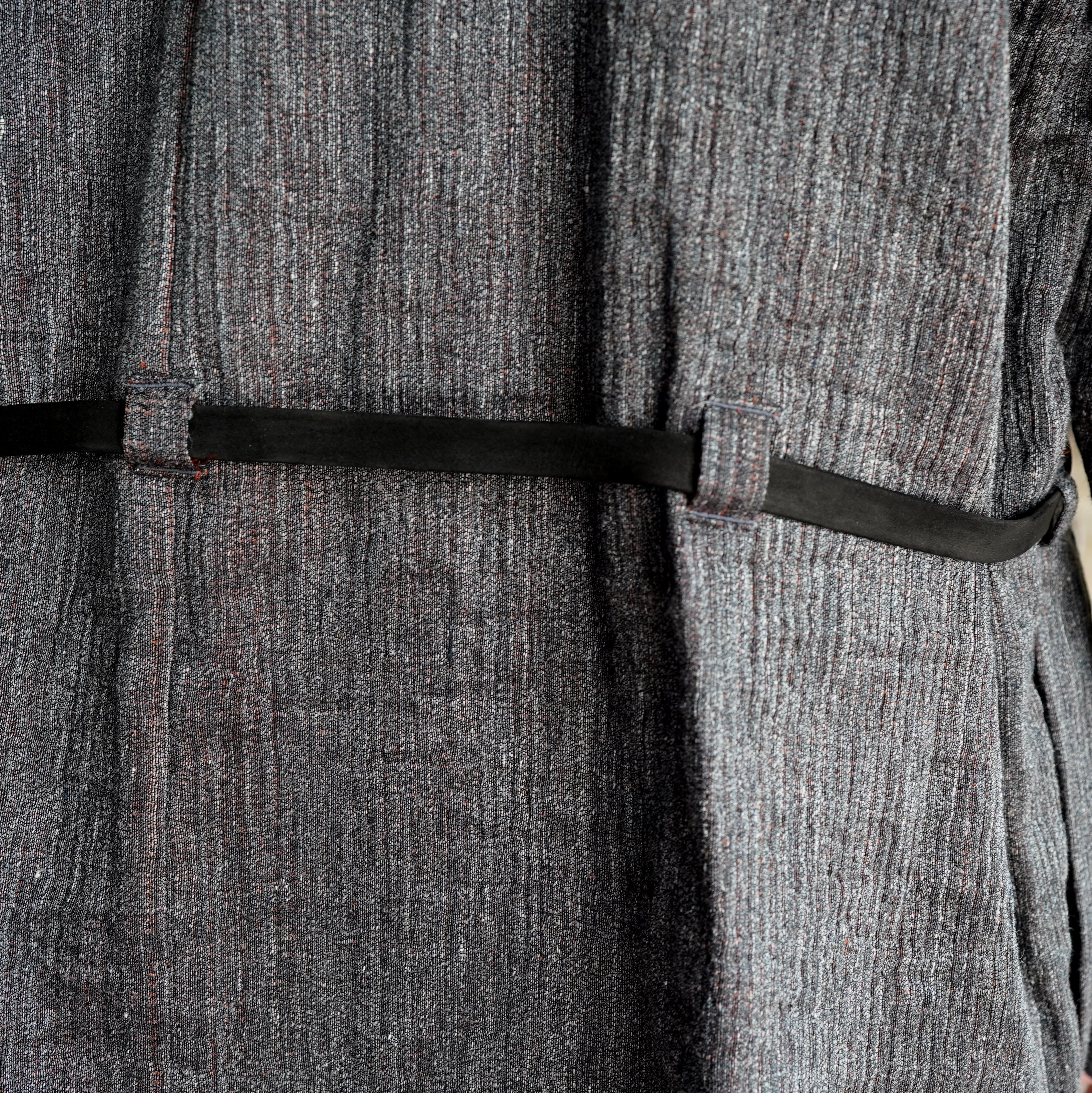 amachi.(アマチ) Rikyu Jacket-Charcoal×Red wood- #AY9-9(10)