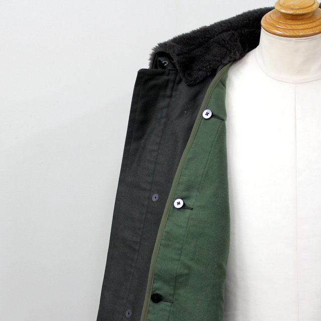 blurhms (ブラームス)/ Broken Cloth A2MK3 Jacket -KHAKIGRAY- #BHS21F013(10)