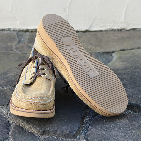 RUSSELL MOCCASIN (ラッセルモカシン) HURON MOCCASIN-MANSON ARMY LAST -LARAMIE SUEDE TAN- (11)