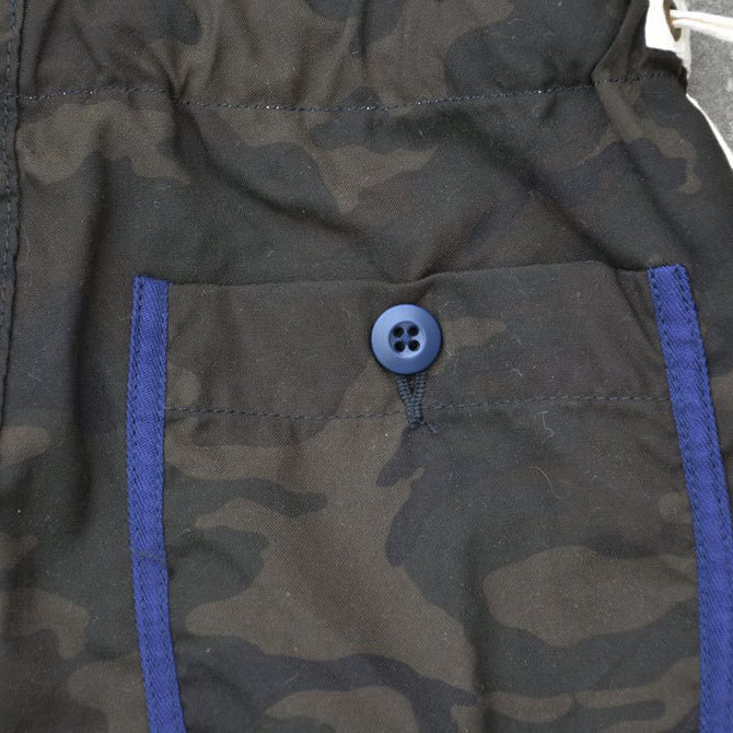 KENNETH FIELD (ケネスフィールド) TRACK & FIELDSHORTS -DARK CAMO-(11)