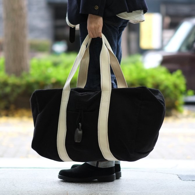 【2016 AW】【2017 SS】FRANK LEDER(フランク リーダー) Deutschleder Boston Bag - BLACK - #0820137(11)