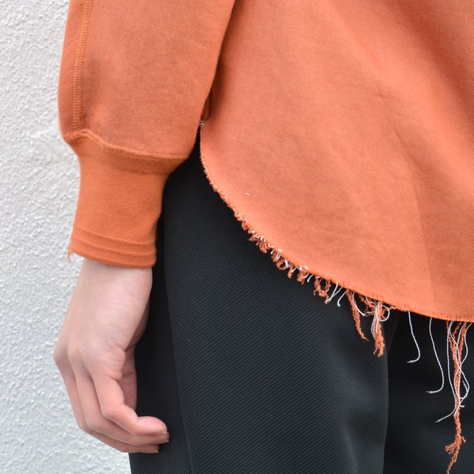 【40% off sale】LOWLOOM(ロールーム)/ カットオフ L/S カットソー -vermilion- #1580-lw-5102-31(11)