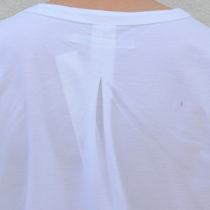 【30% OFF SALE】【17 SS】Curly(カーリー) HIGH GAUGE TWILL JERSEY -WHITE- #171-31032SD(11)