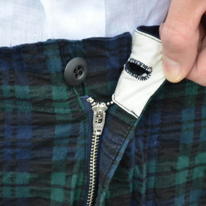 KENNETH FIELD (ケネスフィールド) CEREMONY TROUSER PLAIDS -BLACKWATCH- #17SS-46(11)