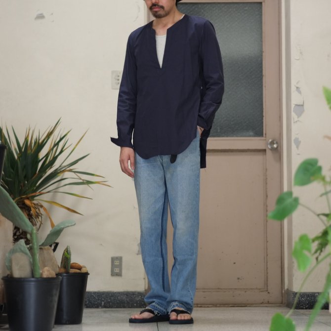 【2017 SS】TAKAHIRO MIYASHITA The SoloIst.(タカヒロミヤシタ ザ ソロイスト) tunic shirt -NAVY- #sws0008SS17(11)