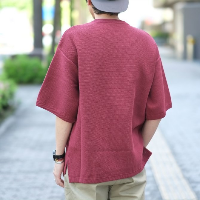 y2018 SSzcrepuscule(NvXL[) TUCK KNIT   -RED- #1801-009(11)