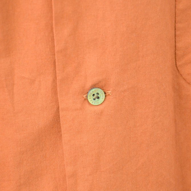 【2018 SS】 MARKAWARE(マーカウェア)/ OPEN COLLAR SHIRTS S/S -BROWN- A18A-12SH01B(11)