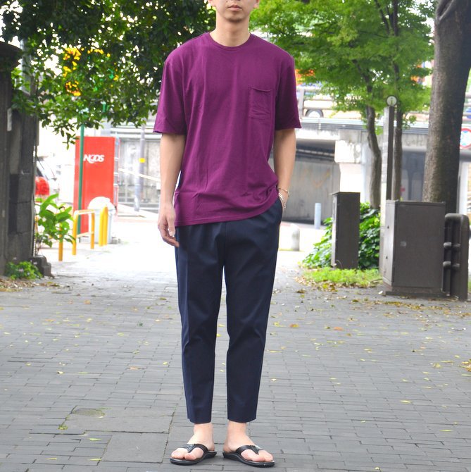 【40% OFF SALE】FLISTFIA(フリストフィア) / Relaxed T-shirts -Dark Burgundy- #TR01016(11)