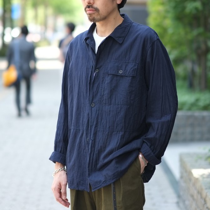 【2018 SS】COMOLI (コモリ) コットンシルク裏毛ノースリーブ -WHITE- #M01-05007(11)