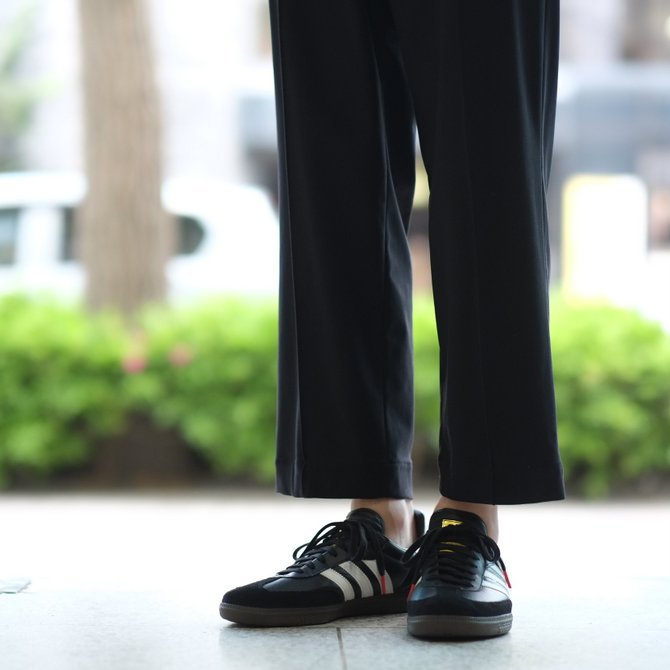 adidas(アディダス)/ SAMBA FB -コアブラック/ランニングホワイト/コアレッド S17- #CQ2094(11)