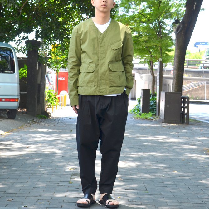 【30% OFF SALE】STUDIO NICHOLSON(スタジオニコルソン)/ VACATION PANT -BLACK- #SN-300(11)