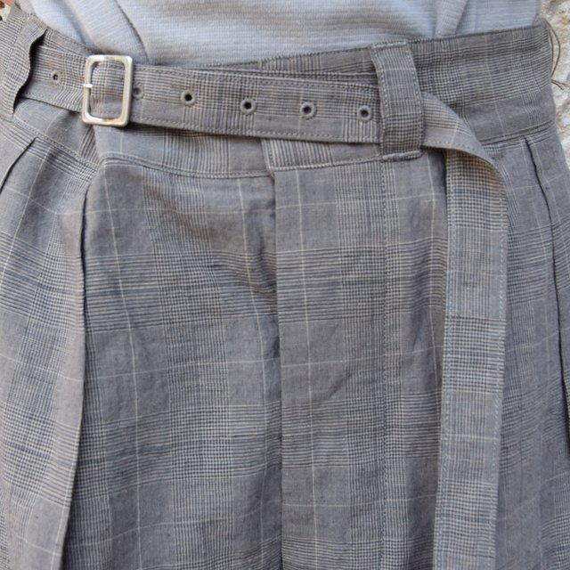 【30% off sale 】KAPTAIN SUNSHINE (キャプテンサンシャイン)/ Riviera Gurkha Shorts -GREN PLAID- #KS9SPT04(11)