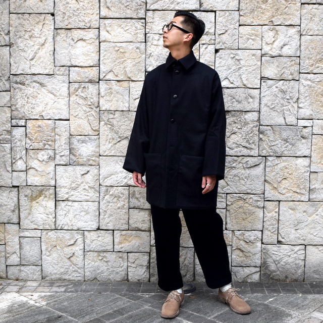 【2019 AW】 too good(トゥーグッド) / THE DOORMAN JACKET FELTED LAMBEWOOL HW -FLINT- #62033100(11)