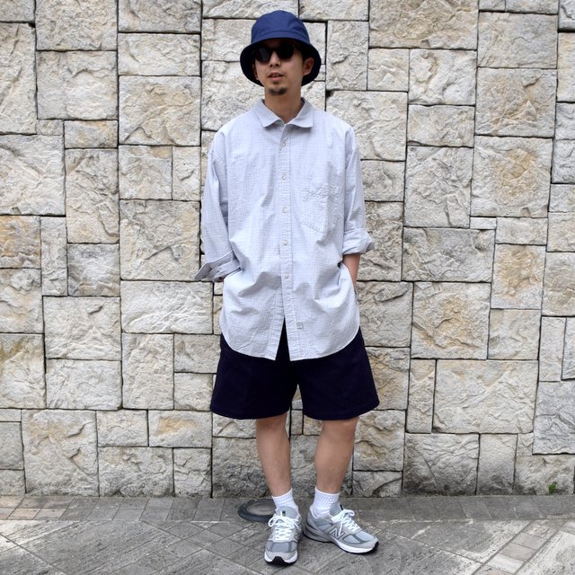 【2020】NEAT(ニート)/ COTTON PIQUE CARGO SHORTS -NAVY- #20-01CPC(11)