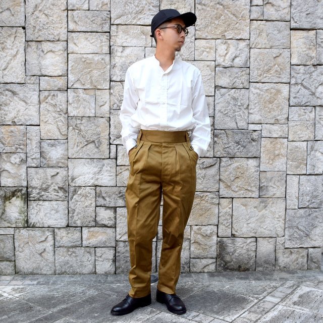 【2020】NEAT(ニート)/ TURPAN SATIN ''BELTLESS'' -TAUPE- #20-02TSB(11)