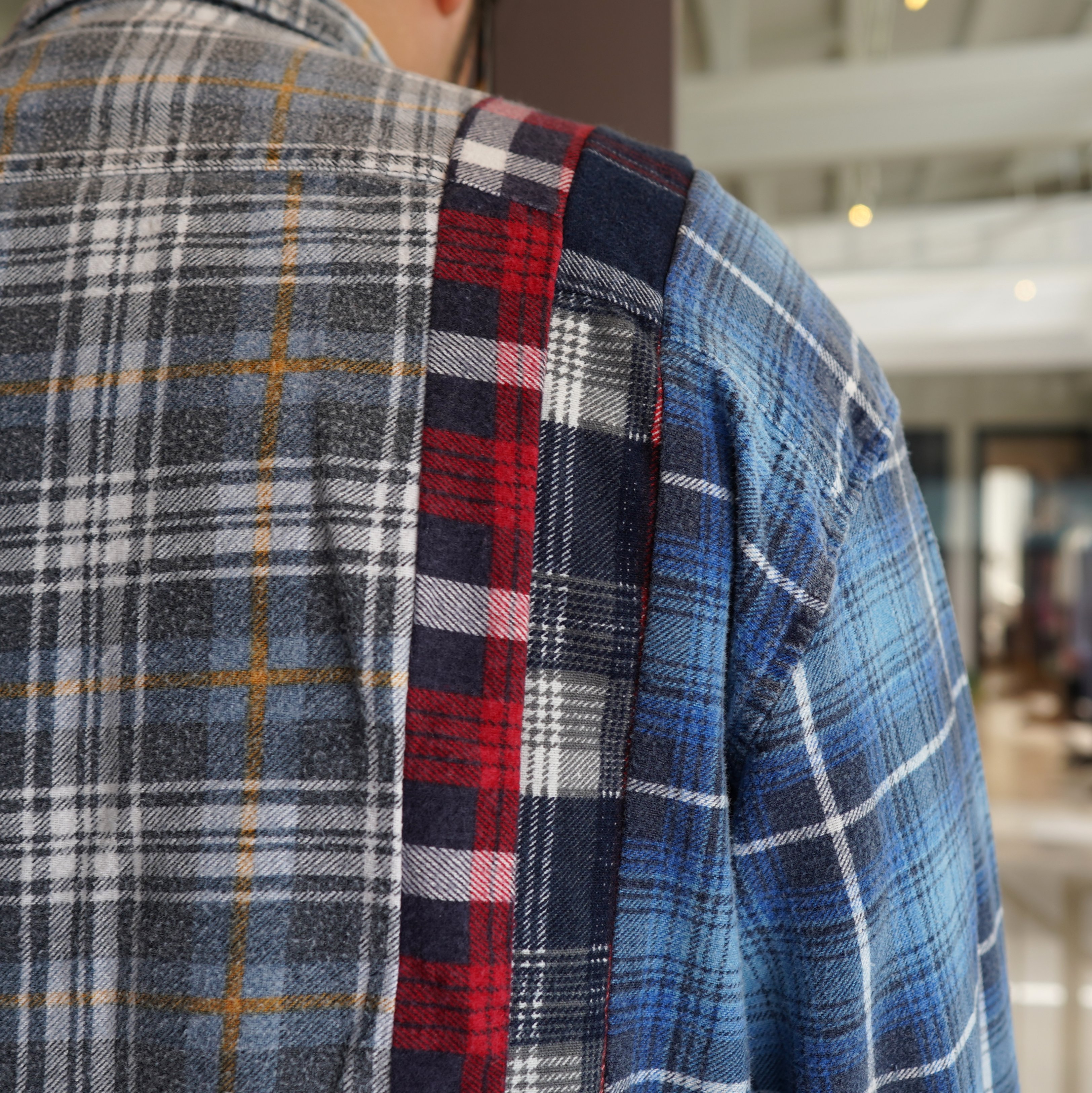 Rebuild by Needles(リビルドバイニードルス)/ flannel check shirts -ASSORT(B)- #JO286(11)