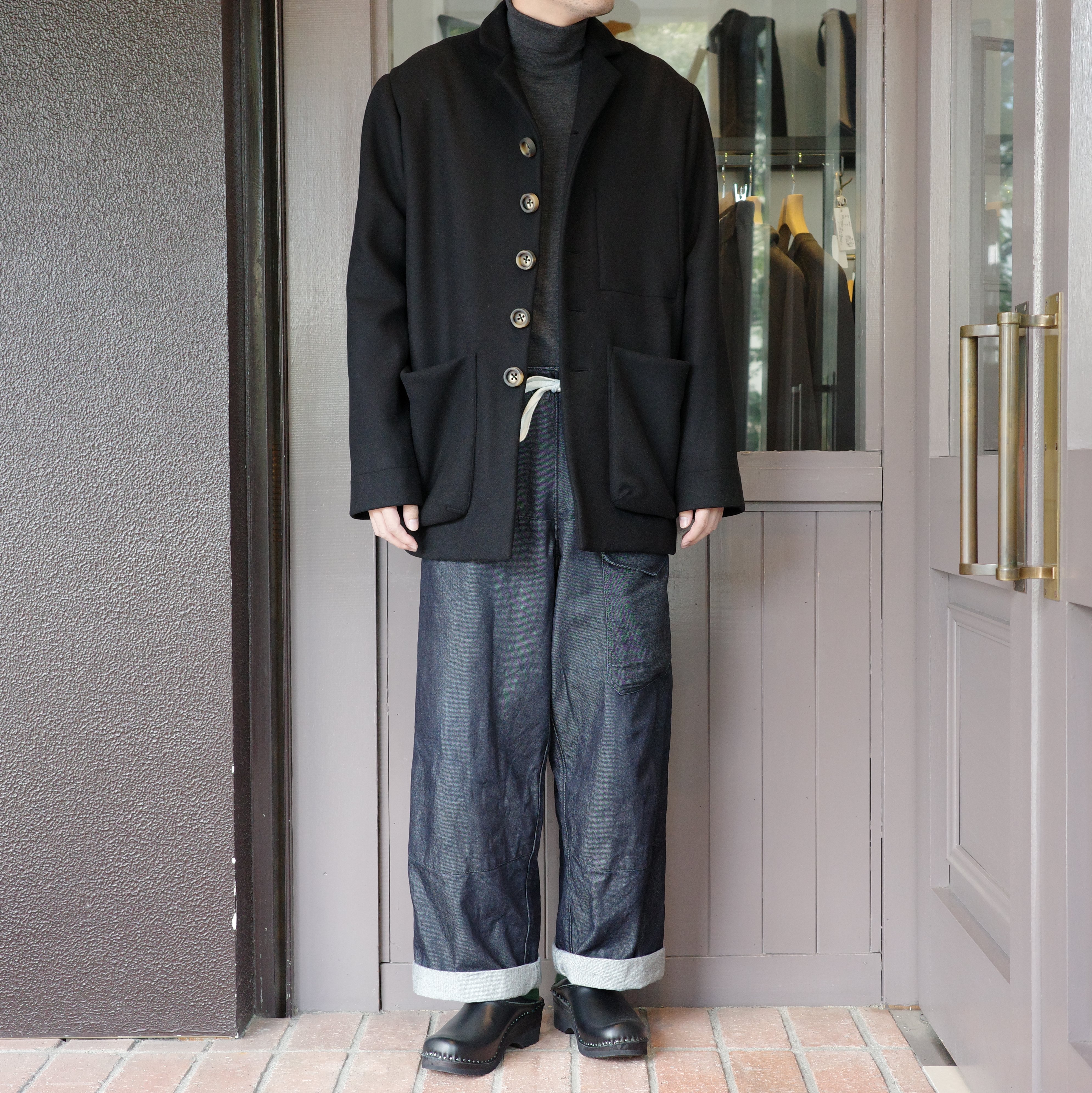 toogood(トゥーグッド)/THE PHOTOGRAPHER JACKET(LAMBSWOOL FELT) -FLINT- #JK-01(11)