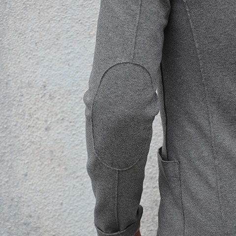 Harris Wharf London (ハリスワーフロンドン) Man Jacket Interlock -(140)middle grey- (12)