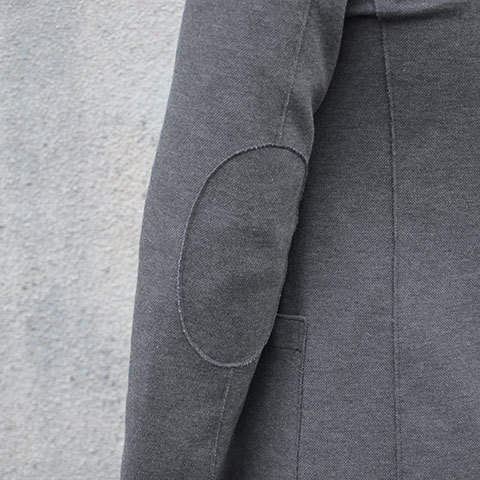 Harris Wharf London (ハリスワーフロンドン) Man Jacket Piquet -(140)middle grey- (12)